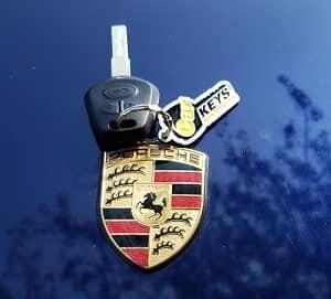 Porsche Boxster 2001 car key
