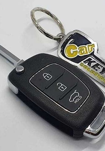 Flip remote car key