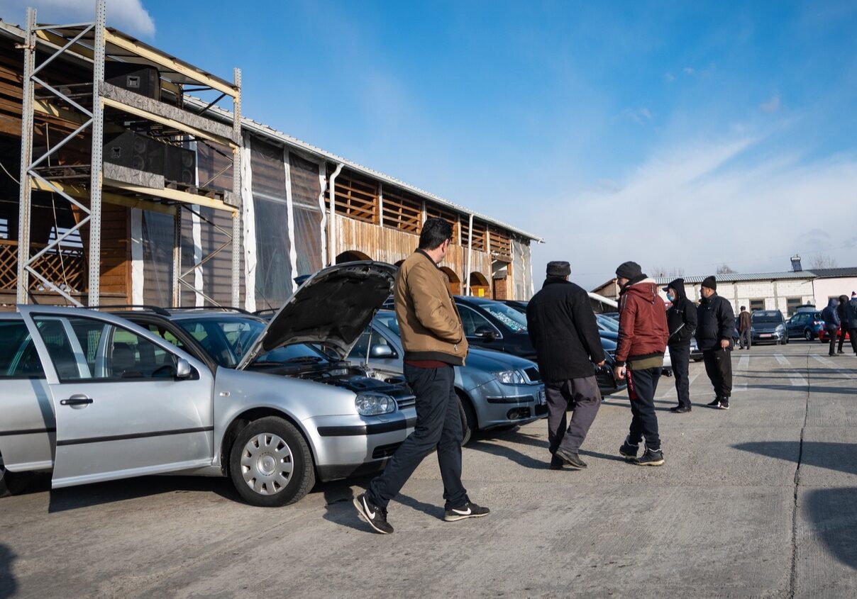 Second hand car security inspection